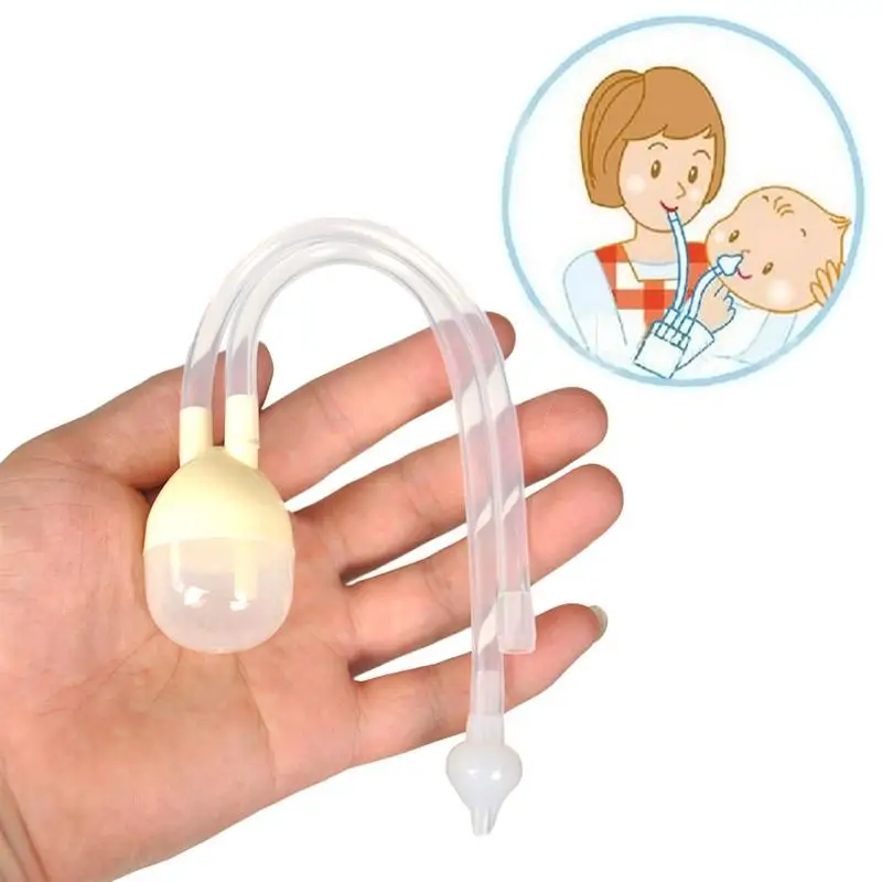 

New Born Baby Safety Nose Cleaner Newborn Vacuum Suction Nasal Aspirator Infantil Nose Up Aspirador Nasal Health Care Convenient