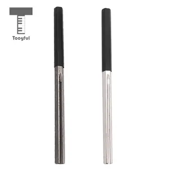 

Tooyful Universal Metal Guitars Bass Fret Crowning File Dressing File for Guitarist Luthiers Tool Black