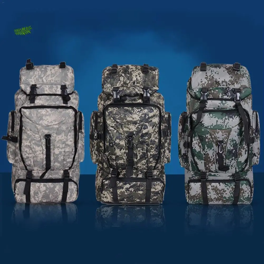 

70L Large Capacity Camouflage Multifunctional Backpack Outdoor Hiking Casual Backpack