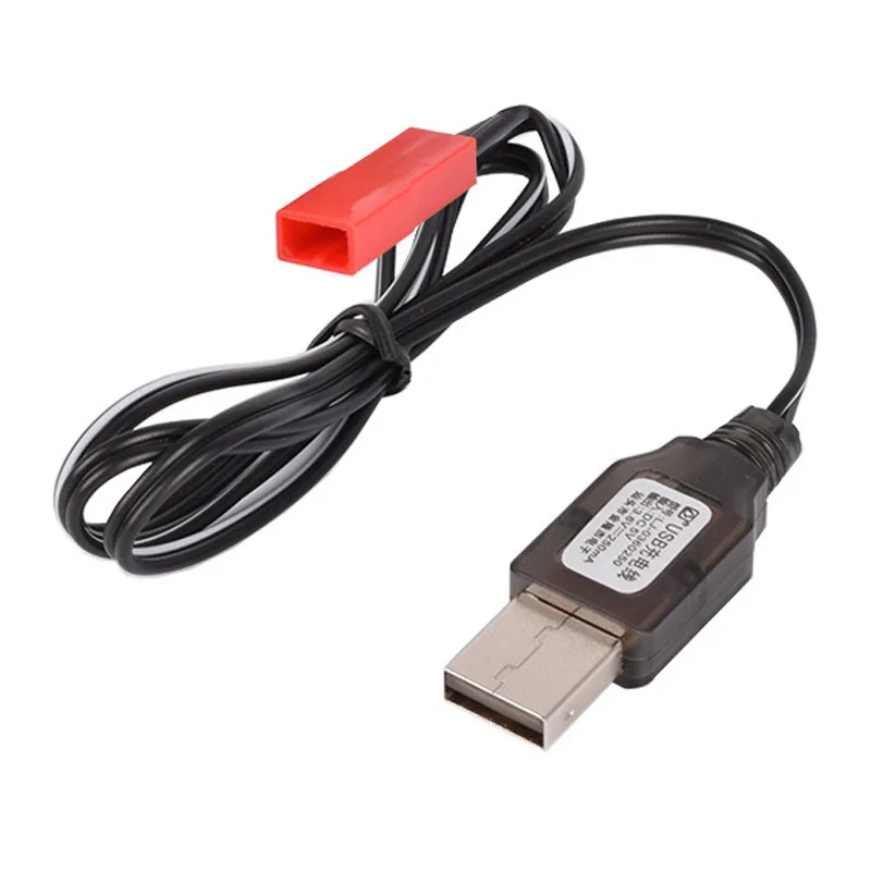 Положительный Usb кабель для зарядки Rc автомобиля 4 8 В 250 мА Ni MH Cd батареи|Кабели