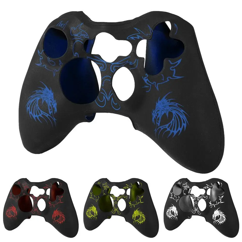 

Protective Silicone Cover Case Anti-slip Protection for XBOX 360 Controller Handle gaming handle