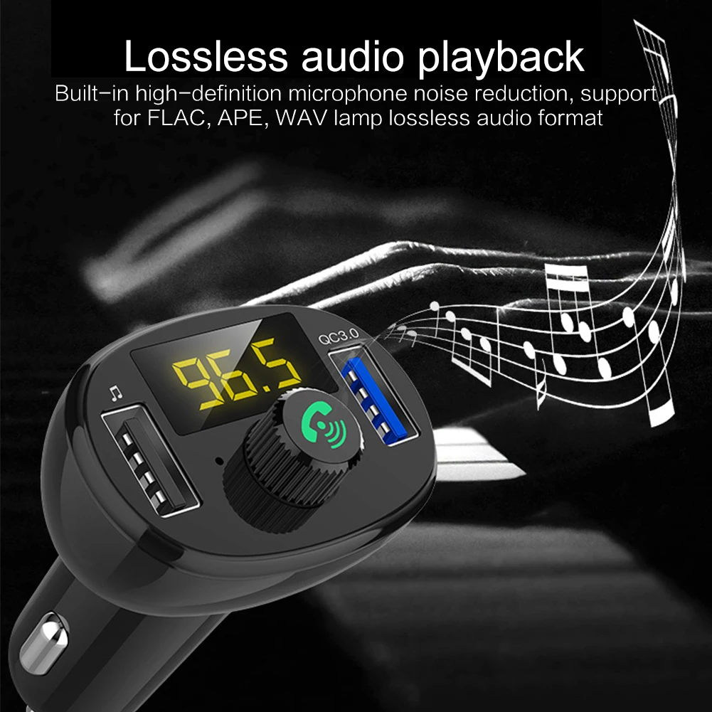

4in1 3.1A Dual USB Car Charger for phone, Voltage Meter Monitor with Blue LED Voltage Amps and Internal Temperature