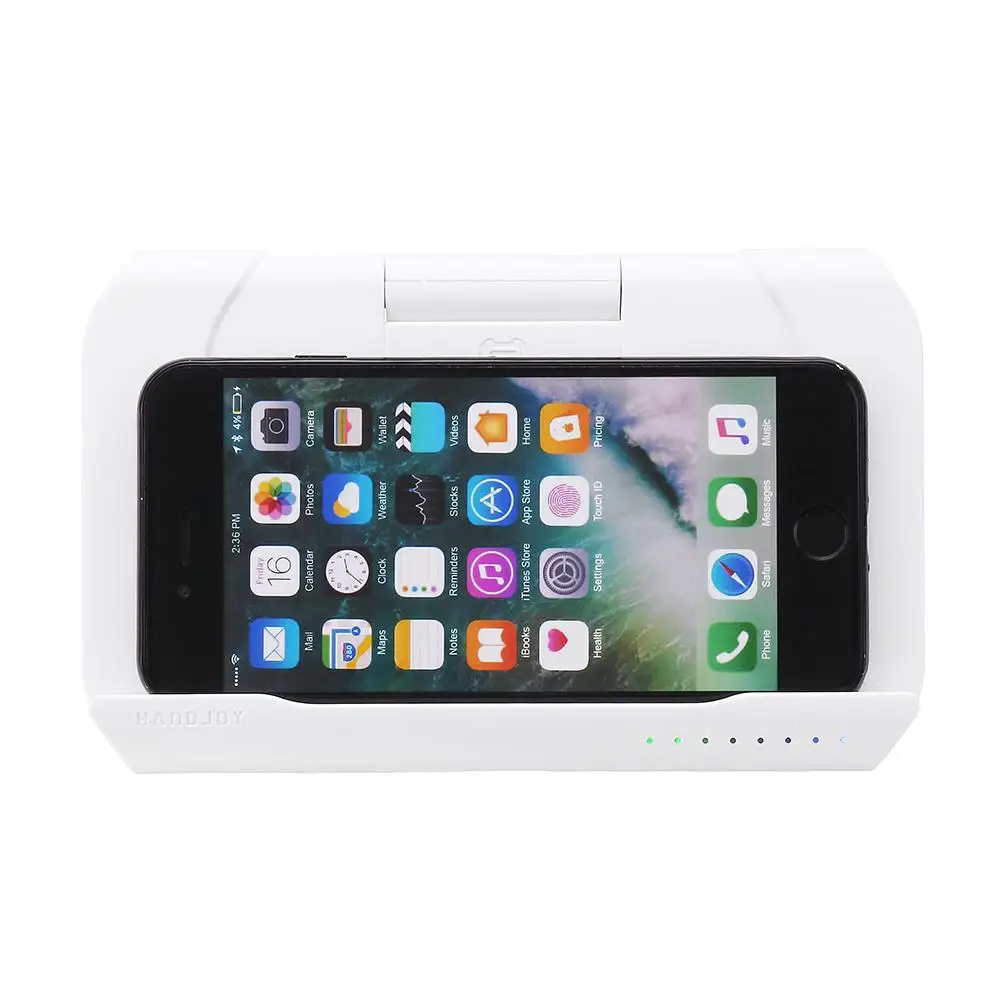 

Handjoy Kmax2 bluetooth Gamepad Keyboard Mouse Converter Battle Dock with Phone Holder for PUBG Mobile Game Like MODERN COMBAT 5