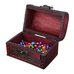 Винтаж шкатулка для украшений, деревянная красота Малый коробки Jewellery ящик-органайзер для хранения мини деревянный цветок металлический