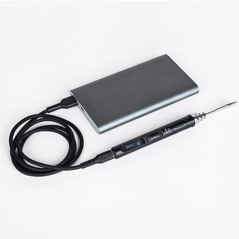  New-Mini Ts80-More Portable Temperature Control Smart Soldering Iron Mini Soldering Iron Soldering  - 32982271296