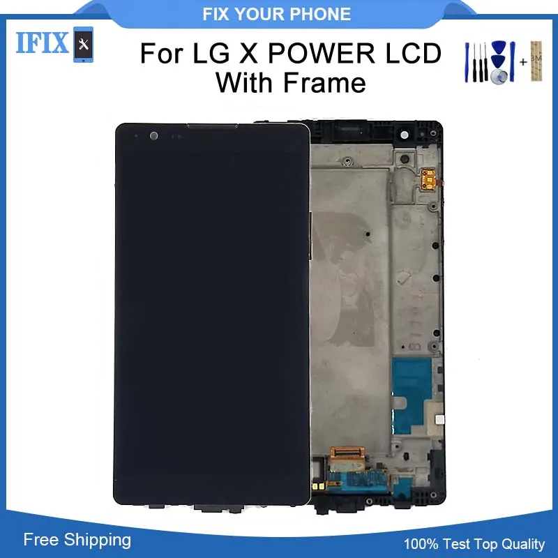 5 3 дюйма для LG X Power K220DS K220 ЖК дисплей сенсорный экран с рамкой дигитайзер сборка
