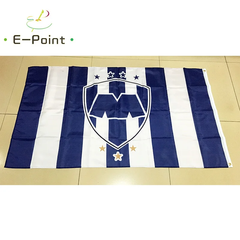 Мехико Liga c. F. Monterrey 3ft* 5ft(90*150 см) Рождественские украшения для домашнего флага баннер тип A подарки