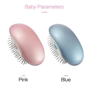 

Drop Ship Hot Electric Ionic Hairbrush Mini Scalp Massage Comb Detangle Hair Brush Hair Straightener Comb Hairdressing Tools