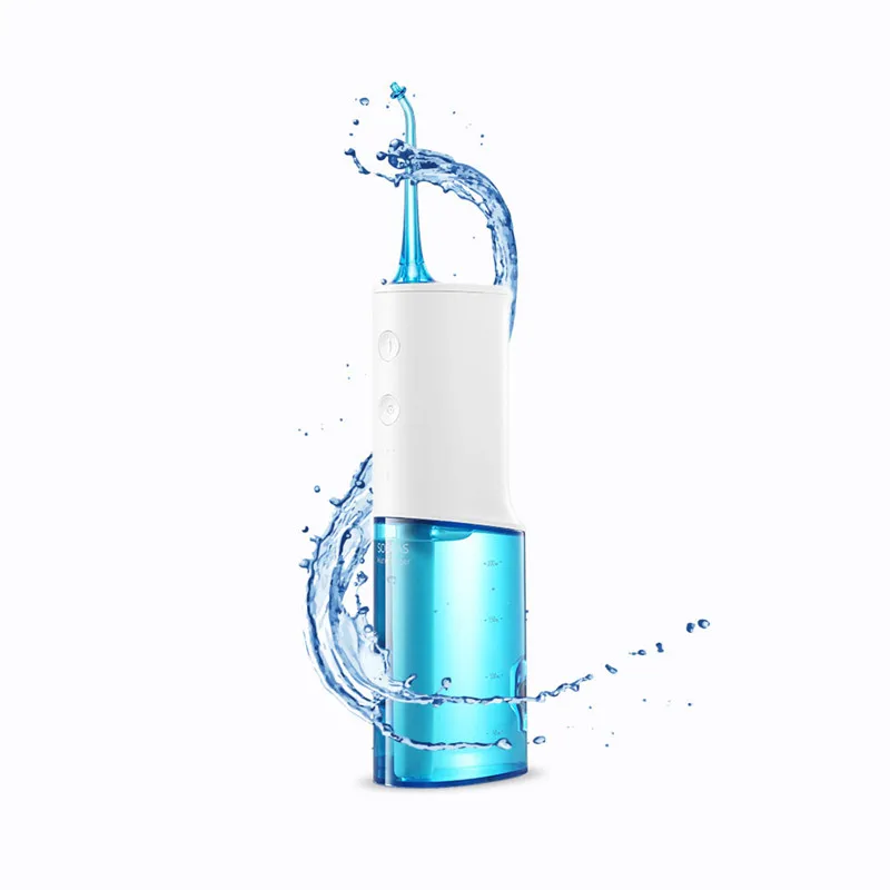 

Portable Electric Oral Irrigator Wireless Waterproof USB Charging Water Flosser with 3 Cleaning Mode Toothbrush Sanitizer