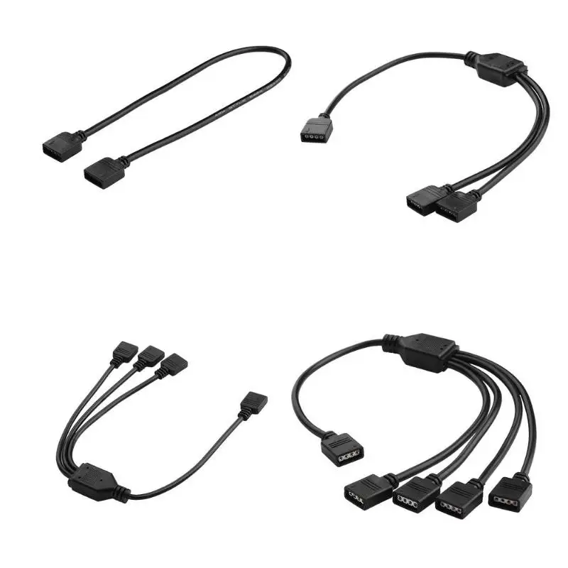 4 Pin практичный женский 3528/5050 RGB светодиодные ленты разветвитель соединительный