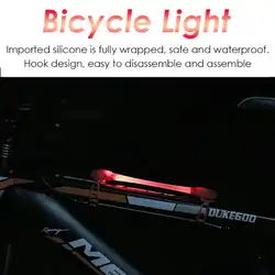Водонепроницаемый украшение для велосипеда долгая ночь мигающий свет безопасности Предупреждение лампа велосипедные инструменты