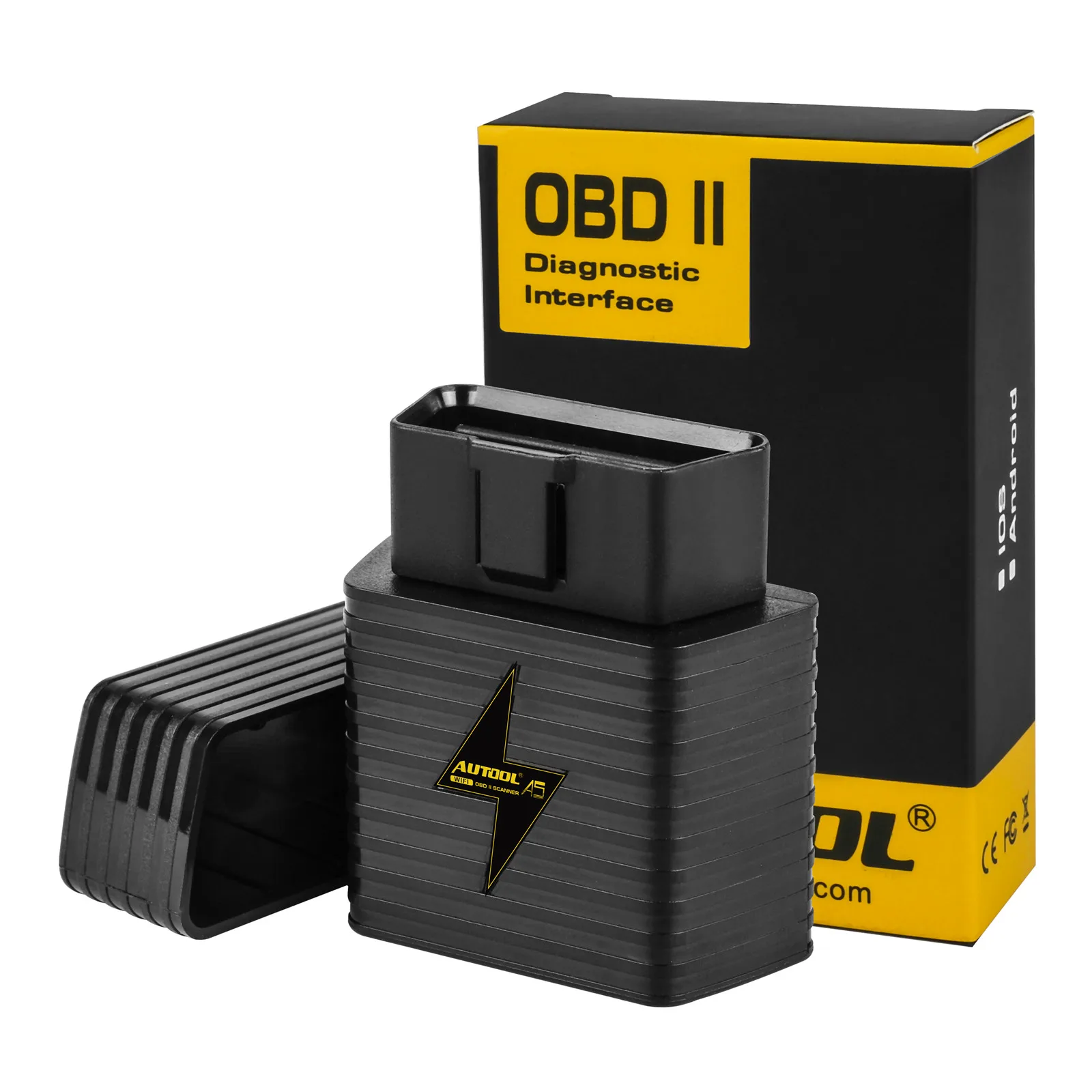 AUTOOL A5 WI-FI ELM327 OBD2 адаптер OBDII Авто диагностический сканер для Android IOS двигатель код