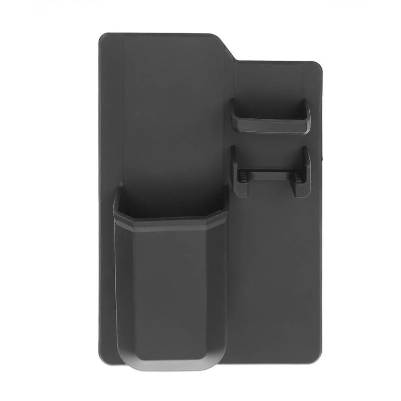 

CNIM Hot Black Toothbrush Rack Holder Container Waterproof Silicone Bathroom Organizer Wall Shelf Shaver Storage Racks Shower