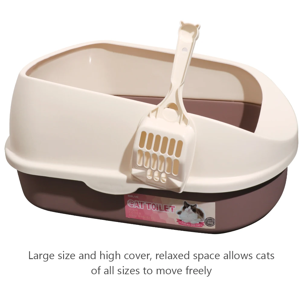Large Size Semi-closed Cat Toilet 2 Large Size Semi-closed Cat Toilet 2