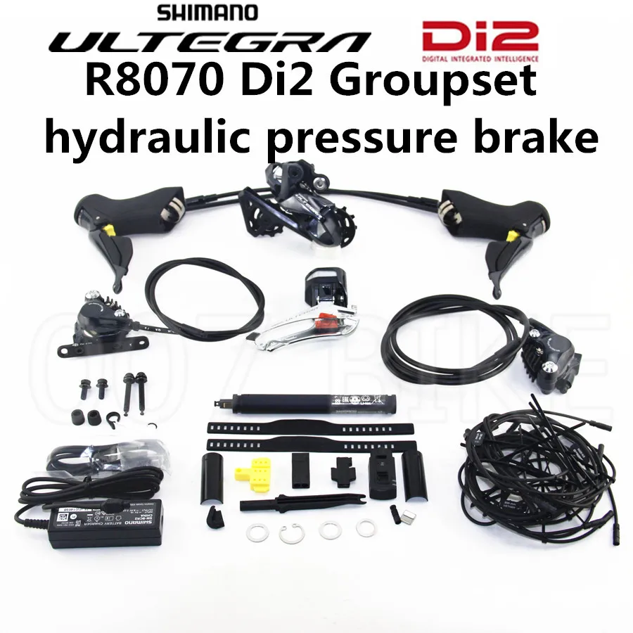 SHIMANO R8050 R8070 Di2 Groupset ULTEGRA Derailleurs дорожный велосипед ST + FD RD передний переключатель