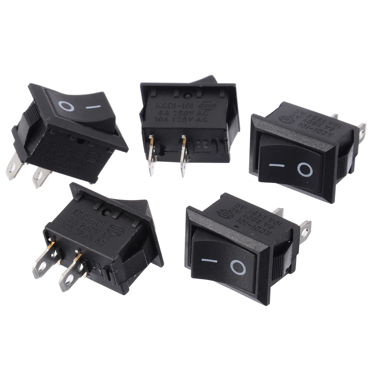 Mini Inverter CableMarkt - Interruttore A Bilanciere Momentaneo DPST A 4 Pin 250 V CA Con Alloggiamento In Materiale Termoplastico Nero 76793903 Interruttore Bipolare Da Pannello - Foto 5