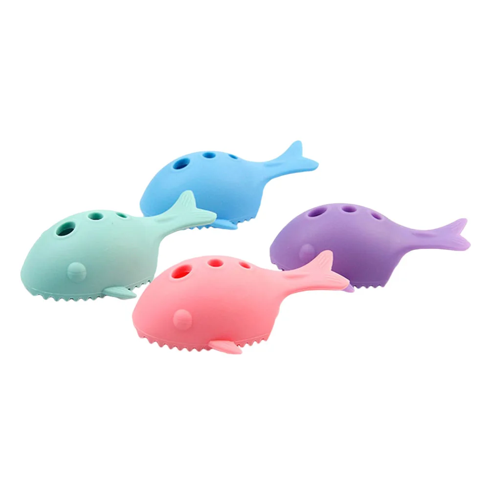 2pcs Makeup Brush Holder Silicone Portable Cleaning Mat Storage Drying Rack Scrubber Board for Cosm