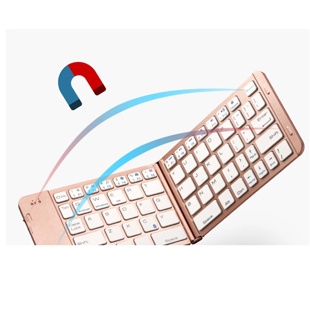 

Mini Foldable Wireless Keyboard for Phone Tablet