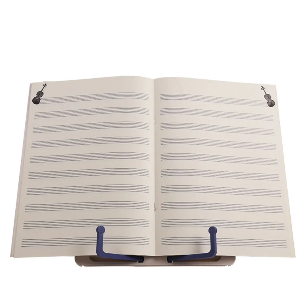 Folding Tabletop Music Stand ABS Sheet Music Holder Applicable for Guitar Piano Violin Universal Musical Instrument