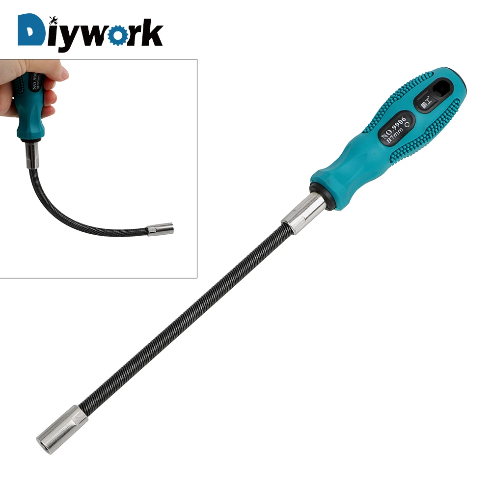 DIYWORK Socket Screwdriver Flexible Hex Flex Manual Socket Non slip