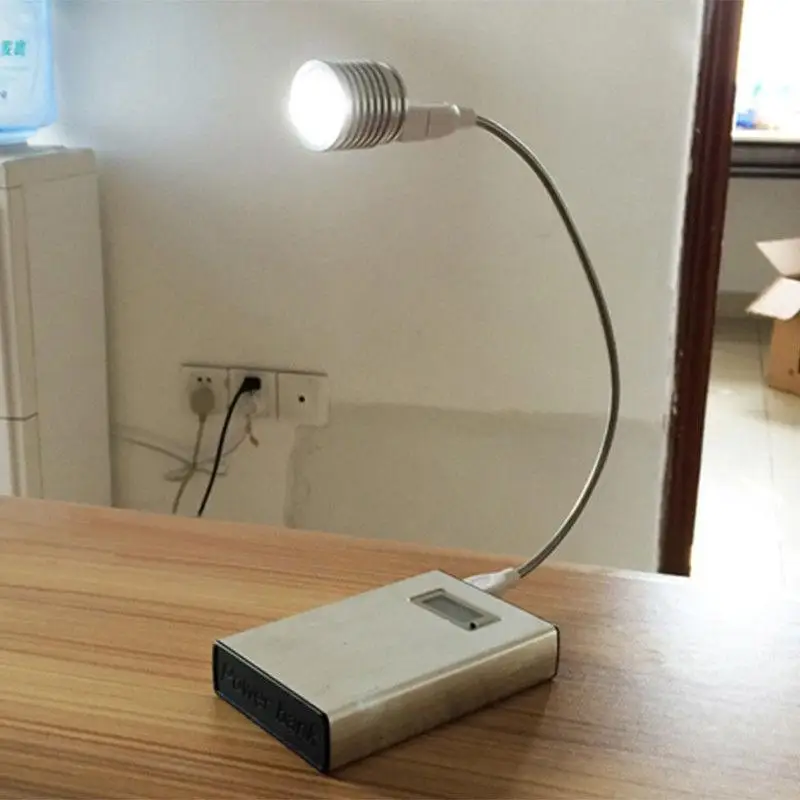 2 Вт портативный мини USB светодиодный прожектор лампа Мобильный фонарик с