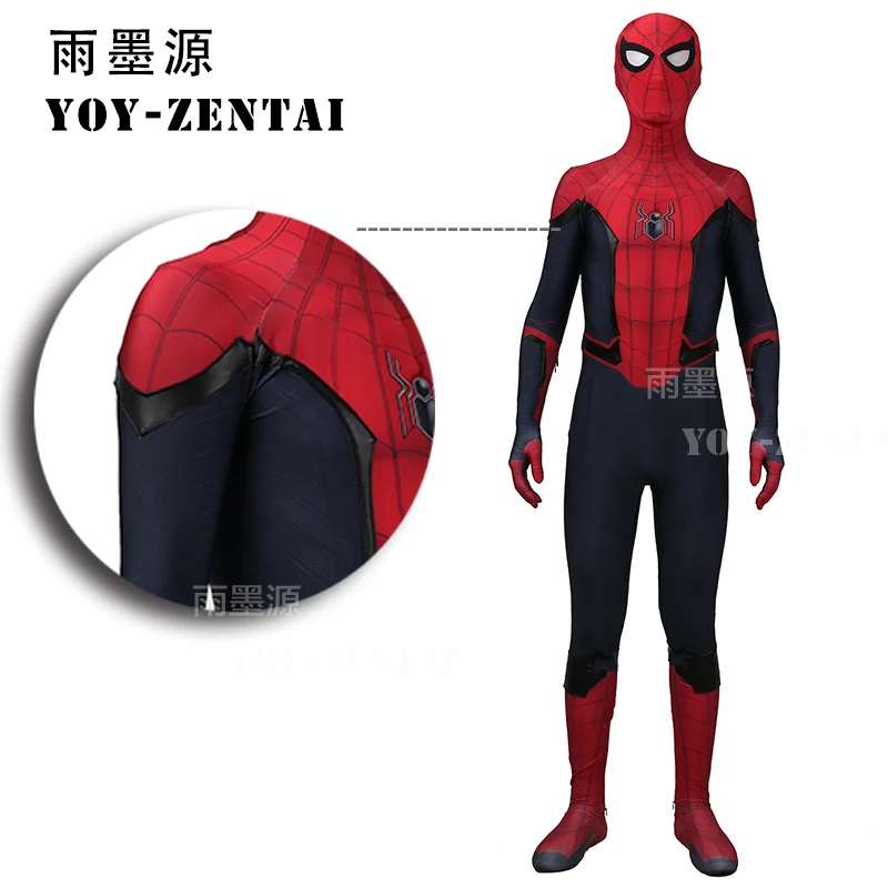 

Glowing Dream High Quality Newest Spider Man Cosplay Costume For Far From Home Spiderman Costume For Men
