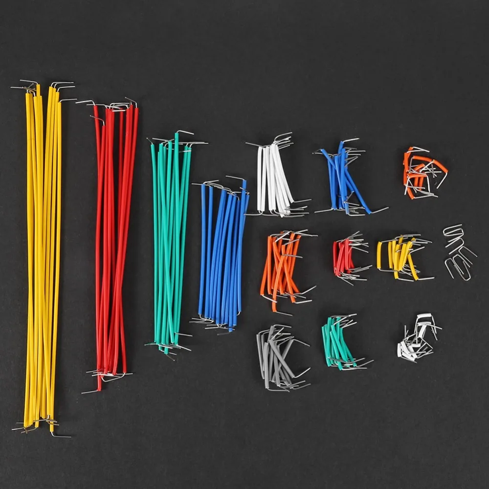 

140PCS Breadboard Jumper Wire Kit 14 Lengths Assorted Jumper Wires With Storage Box