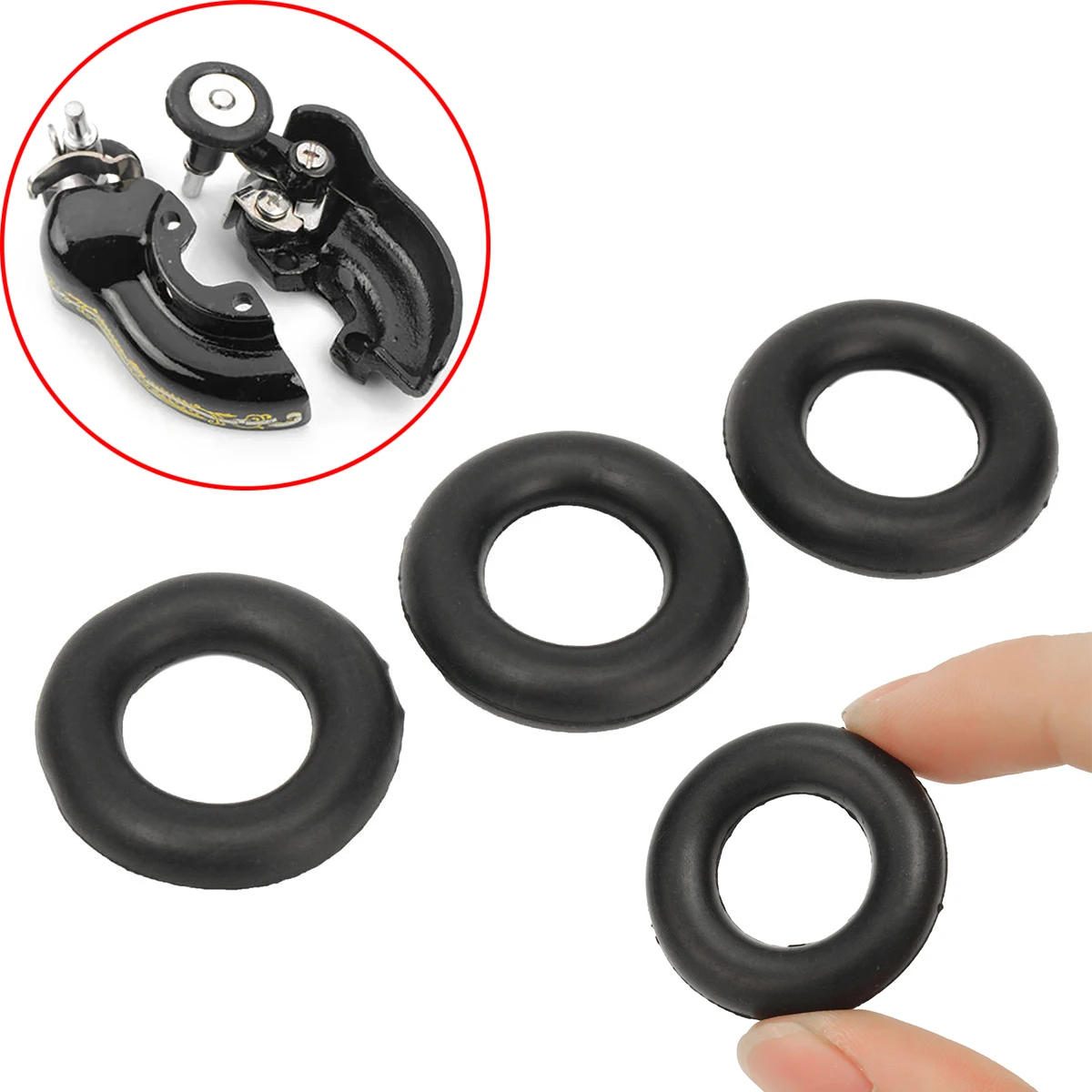 BOBBIN WINDER RING RUBBER WHEEL TIRE SINGER 15 CLASS SEWING MACHINE PARTS NEW