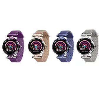 

Smart Watch New Waterproof Bluetooth Heart Rate Blood Pressure Color Screen Sports Women's Wristband Watch Gift Smart
