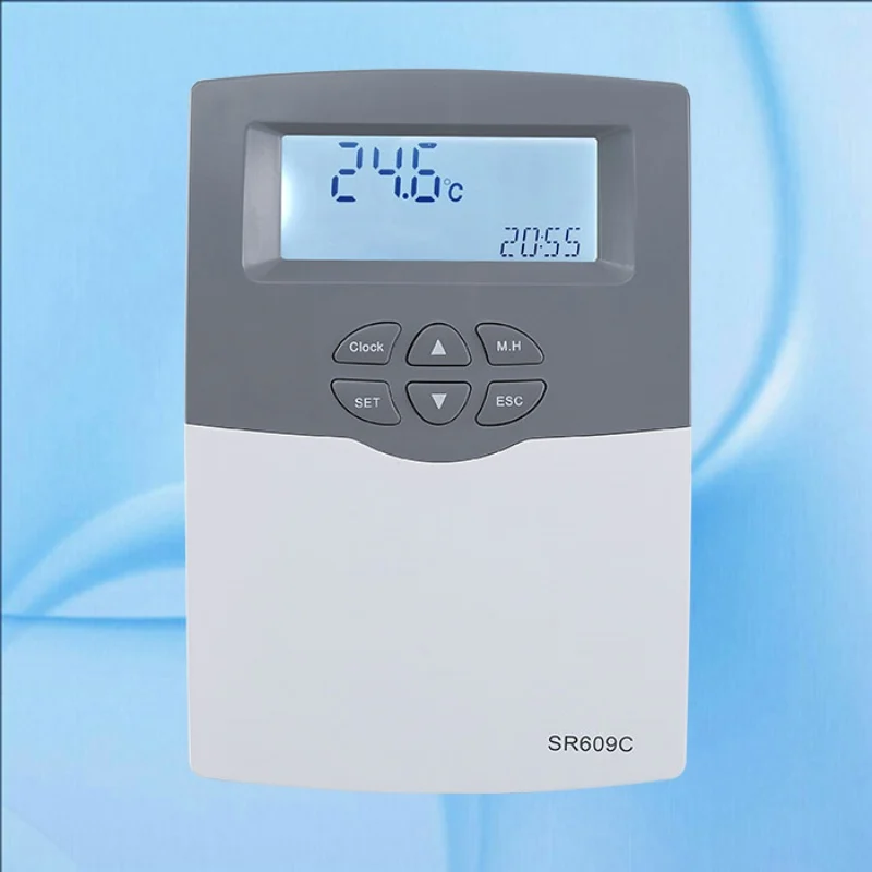 SR609C Solar Water Heater Controller for Compact Pressurized System with 3000W H1in Solar
