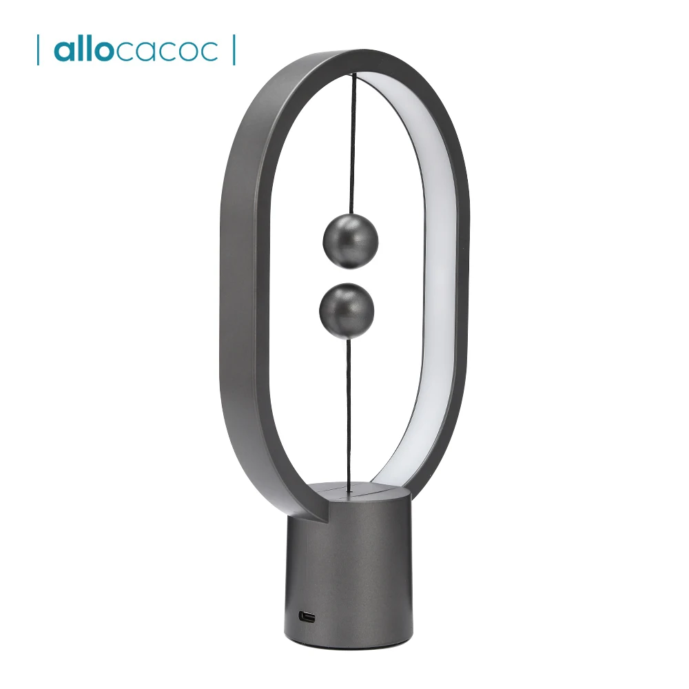 

Allocacoc Mini Heng Balance Lamp LED Night Light USB Charge Indoor Home Desktop Decorative Light Creative Novel Light Kids Gift