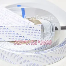 1,0 мм расстояние+ 300 мм длина+ 30 P A/та же линия направления мягкий провод FFC Гибкий плоский кабель. 31 P* 1.0A* 2600 мм