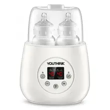 Многофункциональный 5-в-1 детская молочная теплые бутылки Электрический Баттл теплые Еда интеллигентая(ый) Термостатический Системы для детских бутылочек, теплее