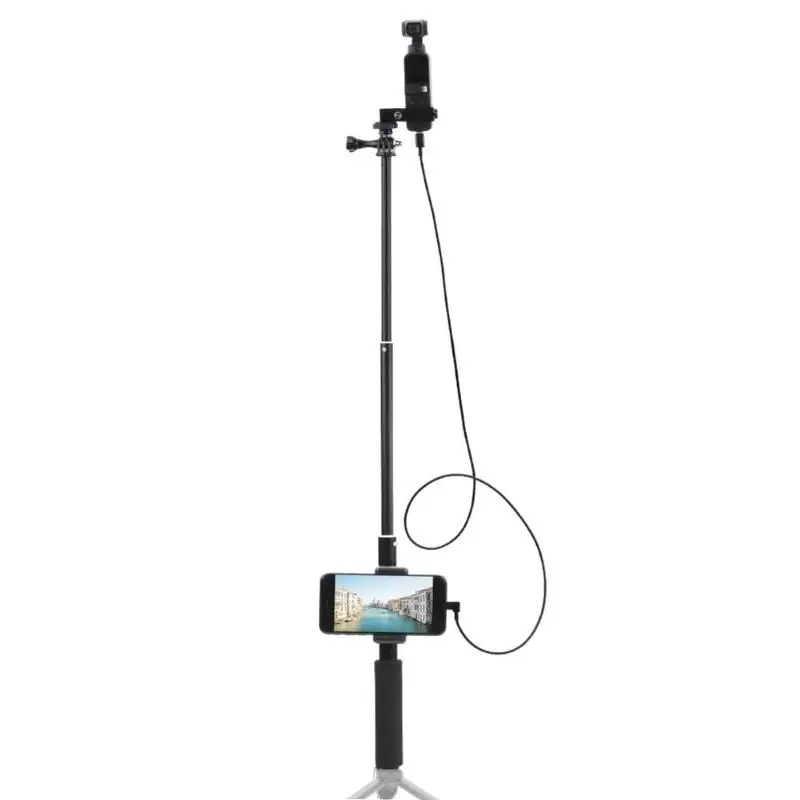 Удлинитель шест палка для селфи DJI OSMO Карманный карданный стабилизатор с кабелем