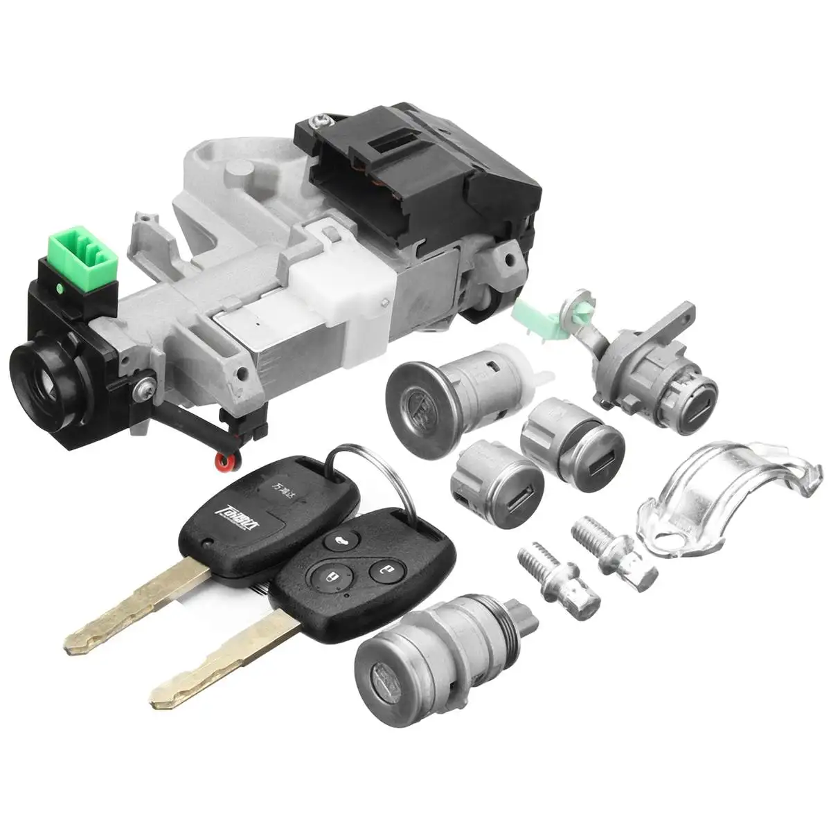

Ignition Switch Cylinder Door Lock Full Set w/Trans Key For Honda/Accord 2006 2007 for Civic /Odyssey /Fit