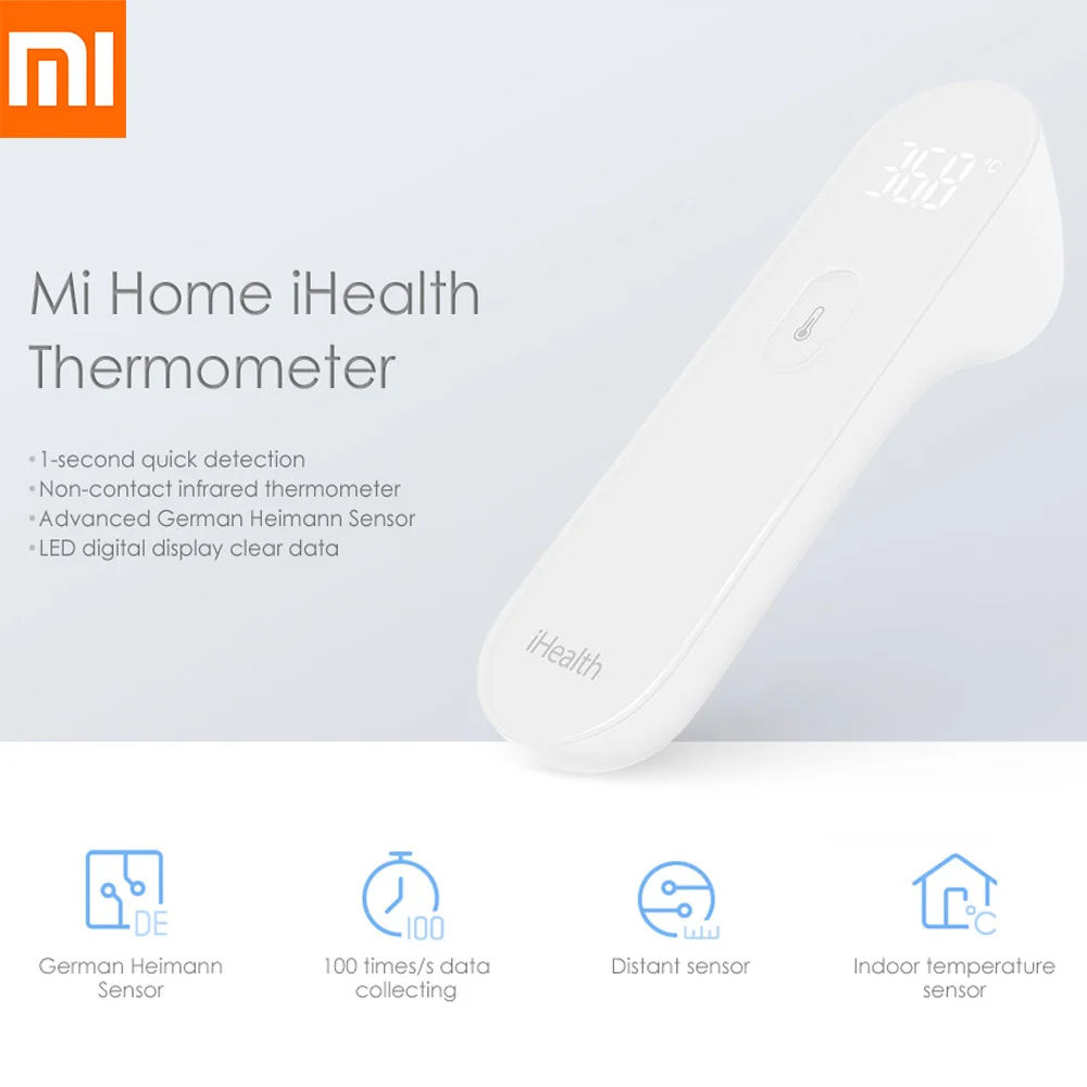 Xiaomi Mi Home iHealth Thermometer Baby Electronic LED