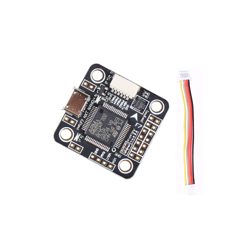 

20x20mm F7 2-6S Flight Controller W Betaflight OSD 5V 3A BEC ICM20608 32K Gyro for RC FPV Racing Drone Part DIY Accs