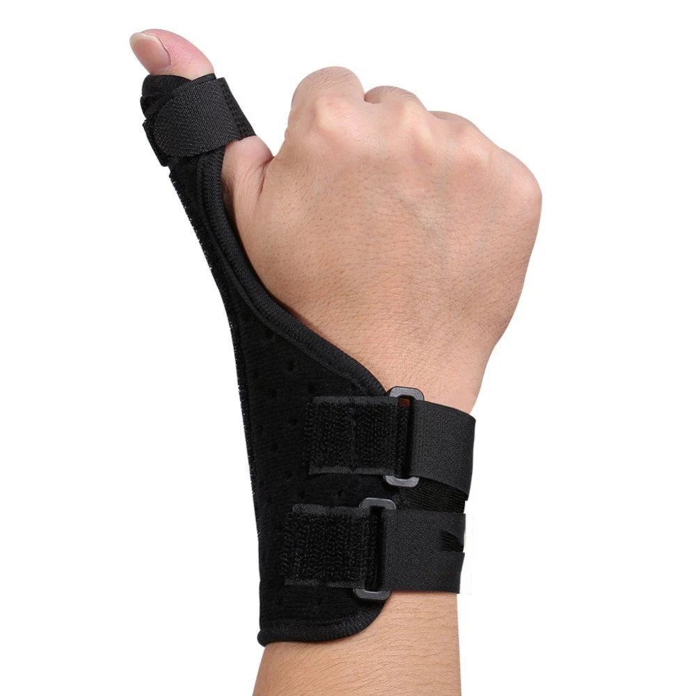 Новая поддержка запястья подтяжки для пальцев медицинская шина для большого пальца Регулируемый бандаж стабилизатор защита артрит тендонит растяжение большого пальца v