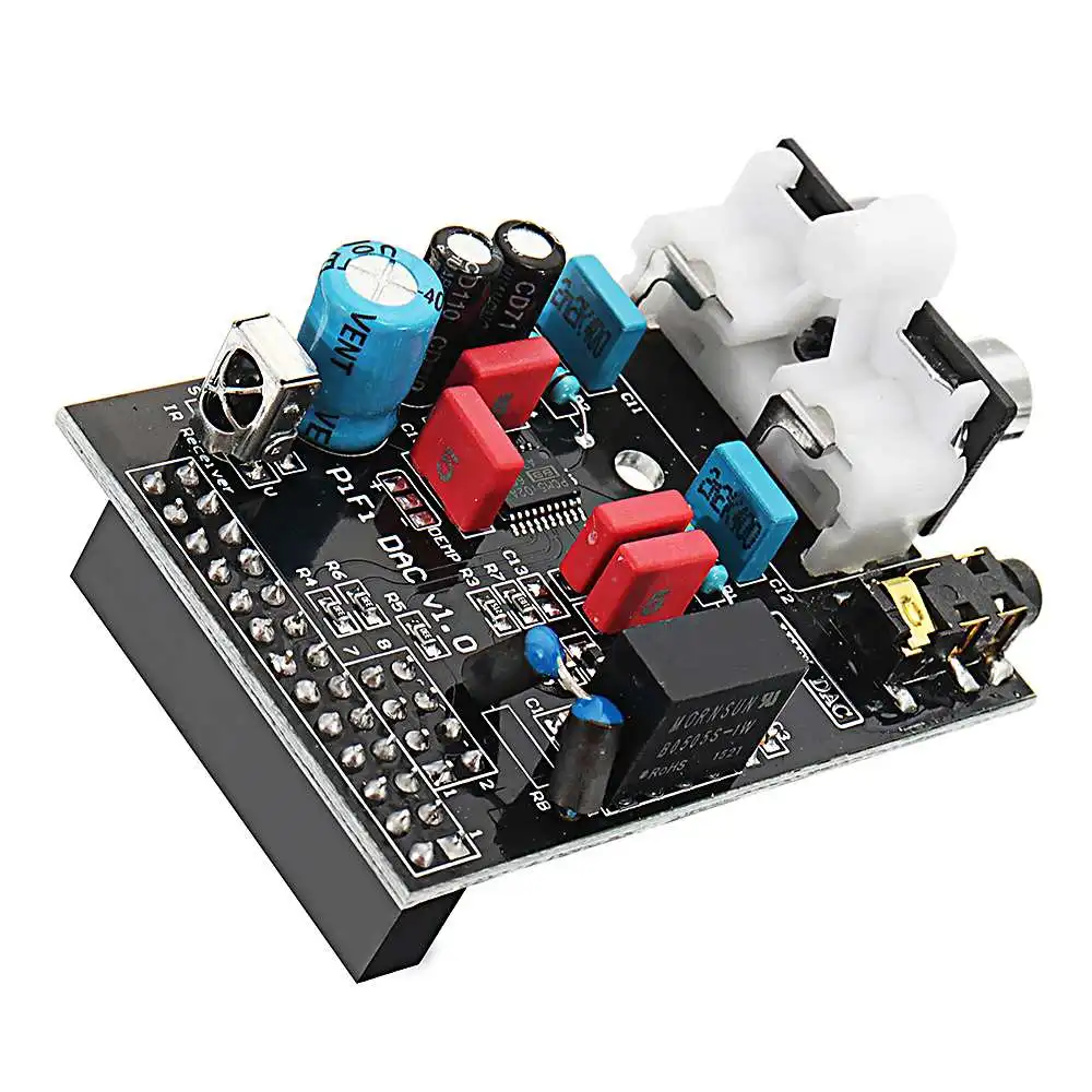 CLIATE I2S Hi Fi DAC аудио модуль звуковой карты плата расширения интерфейса для модели