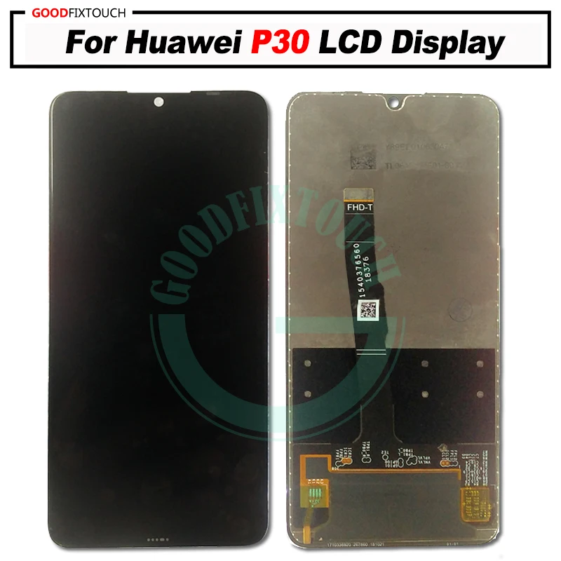 

6.1" 100% test ok For Huawei P30 LCD Screen Display + Touch Panel Digitizer Assembly with frame For Huawei P30 screen