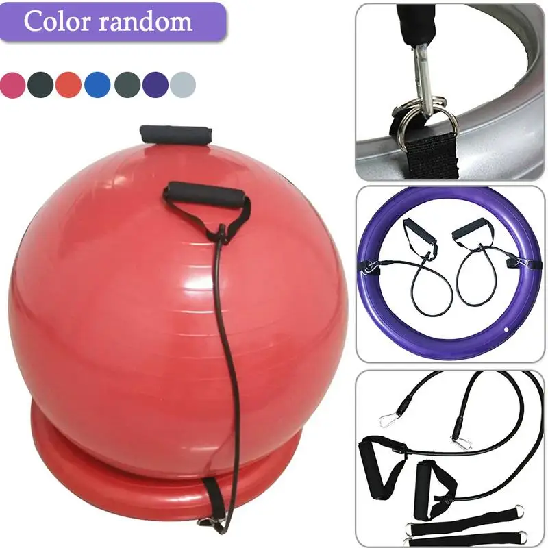 yoga ball with handle