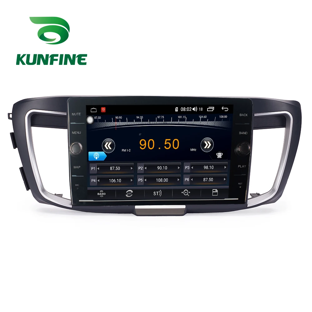 Sale Octa Core ROM 64GB Android 8.1 Car DVD GPS Navigation Player Deckless Car Stereo For Honda Accord 2014-2017 Radio Headunit 3