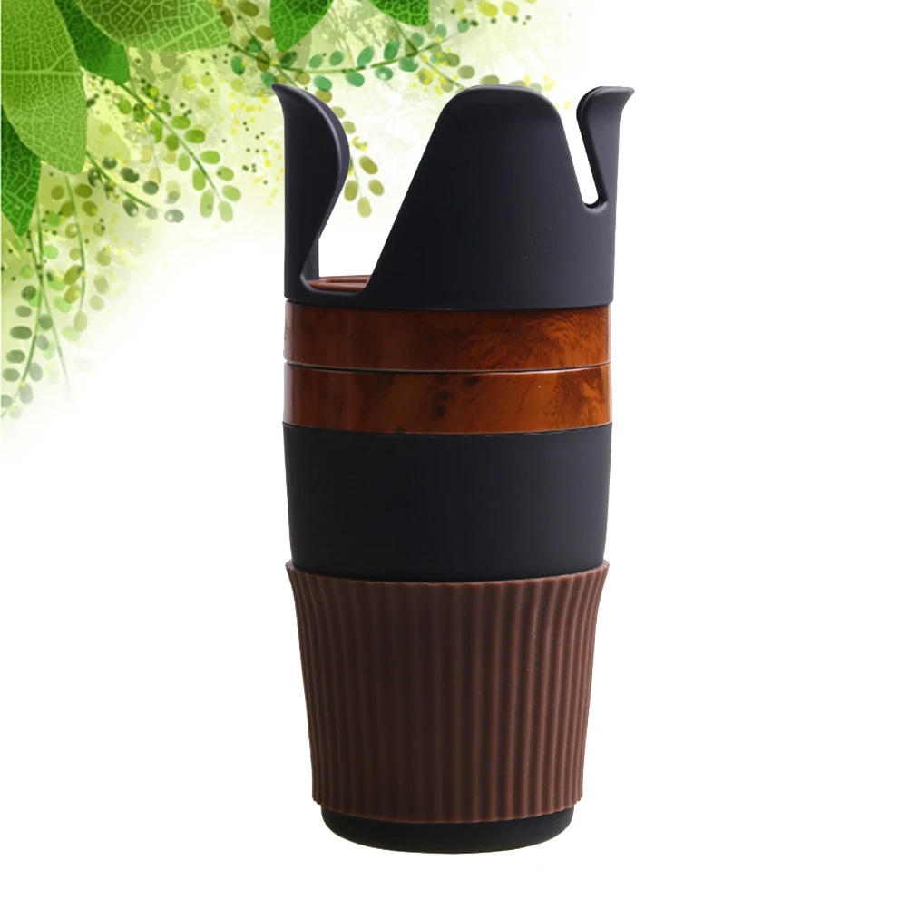 Многофункциональный магия автомобиля Cup Hoder авто внутренней Бутылка стенд держатель мобильного телефона(орех Цвет