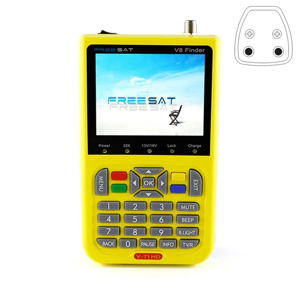 

High Definition Digital Satellite Meter Locator Seated Stylish design with distinctive look. Satfinder 75