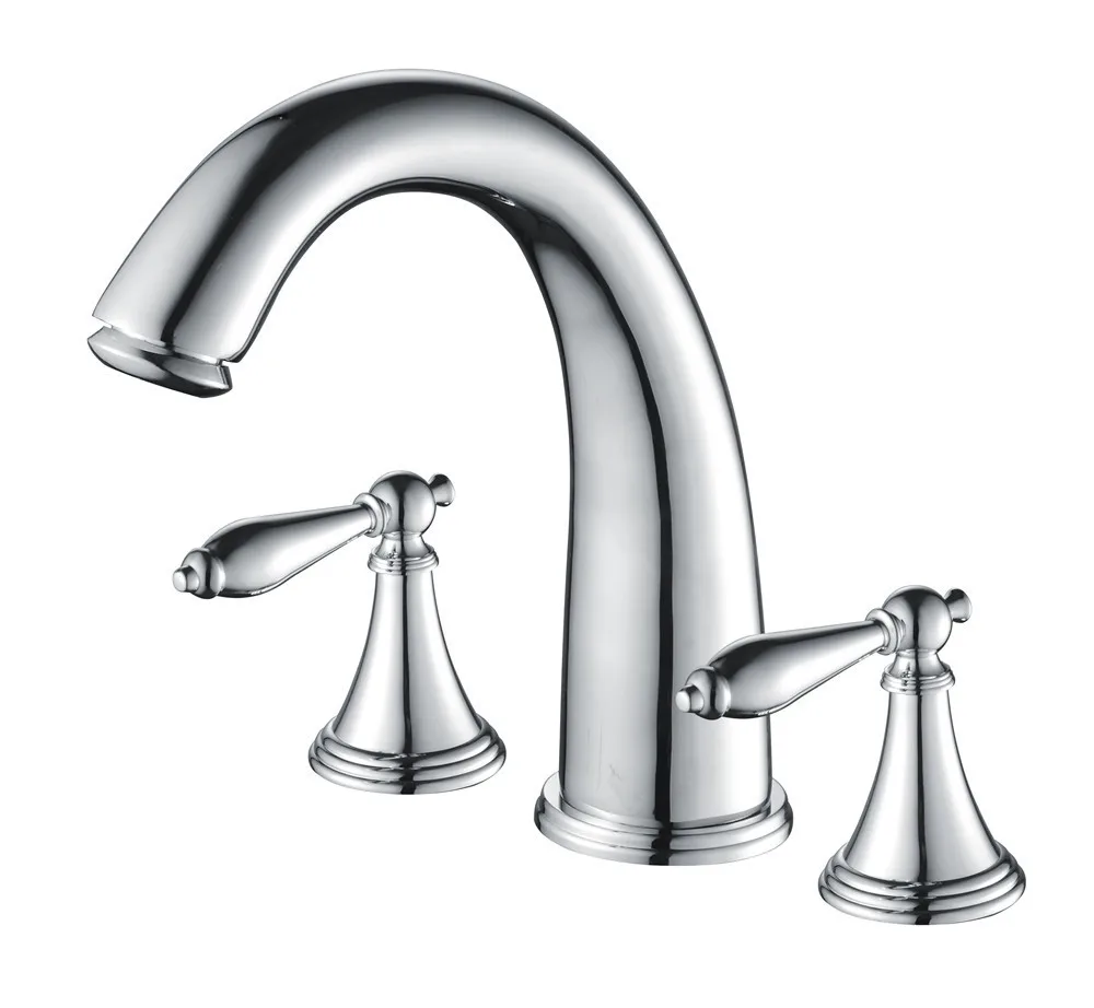 

bathroom faucets sink basin faucet water screw tap grifo lavabo robinet wasserhahn contemporary DUAL handle stainless steel tap