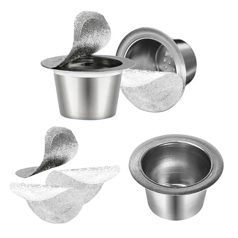 Buy Stainless Steel Coffee Refillable Reusable Pods