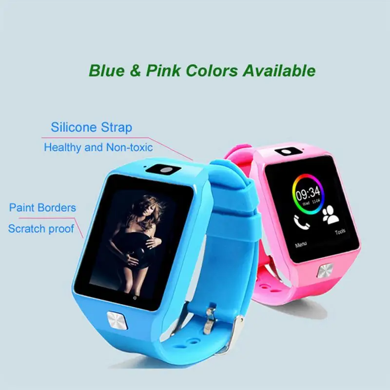  U9 Kids Smart Watch SOS Call Location Finder Locator Tracker Child Positioning Waterproof Anti Lost
