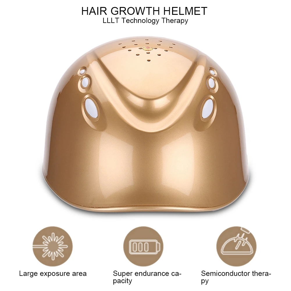 LLLT 160 diodos crecimiento del cabello casco de crecimiento de cabello con láser reducir el gorro para la caída del pelo tratamiento del cabello pelo rápido recrecimiento láser Cap casco - 5