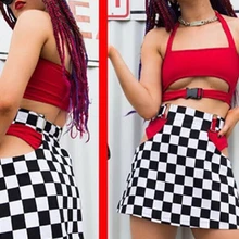 Хит, сексуальные женские топы, новые модные женские топы, женские топы без рукавов, укороченный топ, бюстгальтер с лямкой через шею, с пряжкой спереди, футболки, одежда для вечеринок