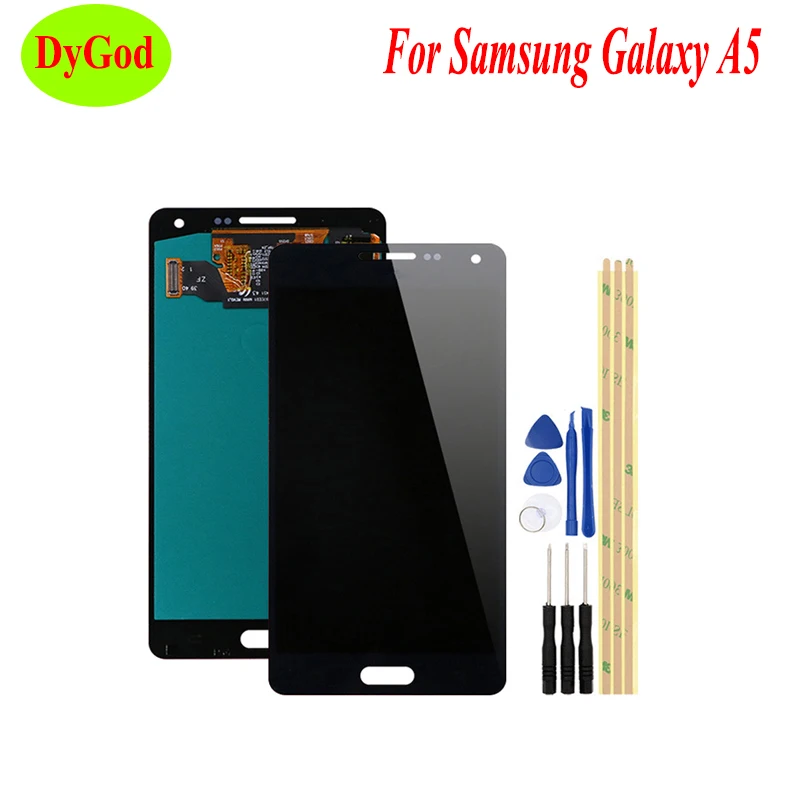 

OLED For Samsung Galaxy A5 2015 A500 A500F A500FU A500H A500M LCD Display Screen Touch Complete Digitizer Replacement with Tools